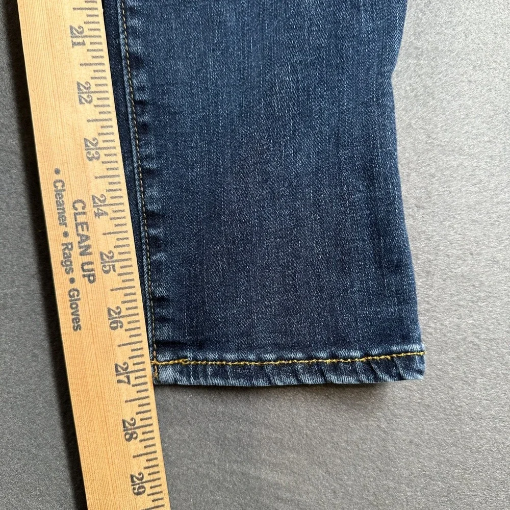 Gap‎ Jeans Girls 14 True Blue Denim Mid Rise Classic Stretch Skinny Whisker